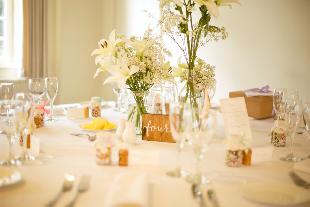 wedding table